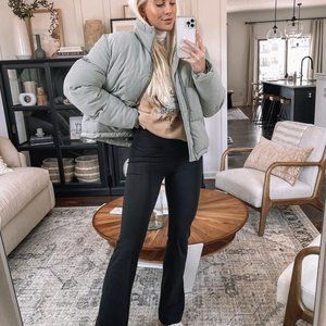 Native Youth Avery Puffer Jacket - Green